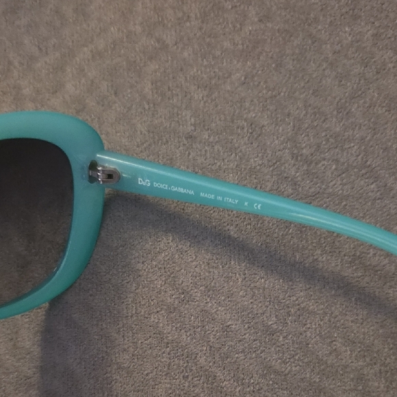 D&G Teal Aqua Sunglasses - Picture 3 of 5